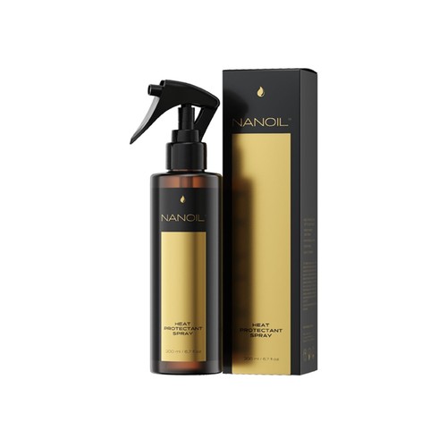 Nanoil heat protectant spray - protectant,
