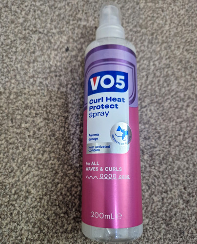 Vo5 curl heat protectant - heat,