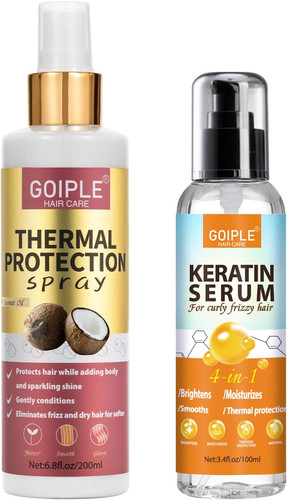 Heat protectant spray - spray, for