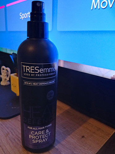 Tresemmé heat protectant - heat,