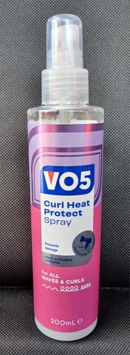 Vo5 curl heat - protectant, spray