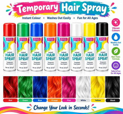 Temporary hair color - temporary,